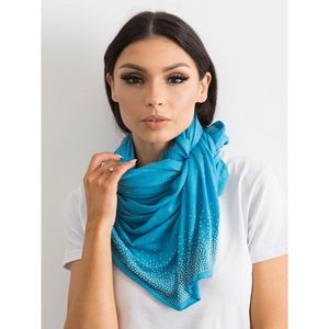 Blue scarf with application vyobraziť