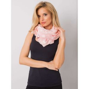 Pink scarf with hearts vyobraziť