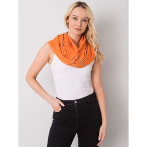 Orange plaid scarf vyobraziť