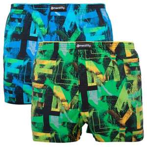 2PACK men's shorts Meatfly multicolored (Agostino - Substance) vyobraziť