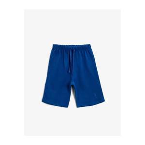 Koton Boy Blue Cotton Shorts vyobraziť