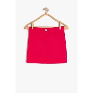 Koton Pink Girl's Pocket Detailed Skirt vyobraziť