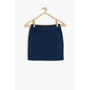 Koton Navy Blue Girl Normal Waist Skirt vyobraziť