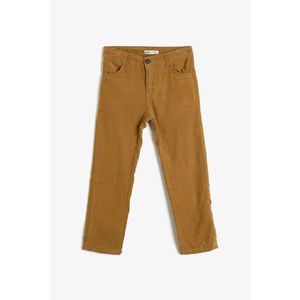 Koton Brown Pocket Detailed Trousers vyobraziť