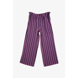 Koton Navy Striped Girl Trousers vyobraziť