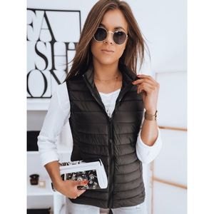 Women's quilted vest ALLSY black Dstreet TY1984 vyobraziť