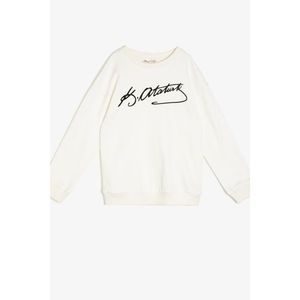 Koton White Boy Sweatshirt vyobraziť