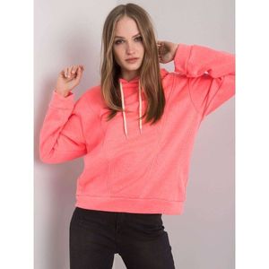 Fluo pink women's hoodie vyobraziť