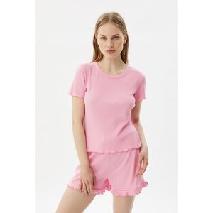 Trendyol Pink Knitted Pajamas Set vyobraziť