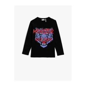 Koton Tiger Print Long Sleeve T-Shirt vyobraziť