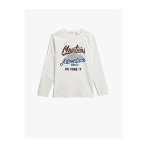 Koton Printed T-Shirt Long Sleeve Cotton vyobraziť