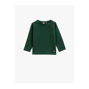 Koton Button Detailed Sweatshirt Cotton vyobraziť