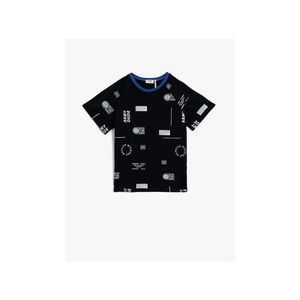 Koton Boy's Navy Blue T-Shirt vyobraziť