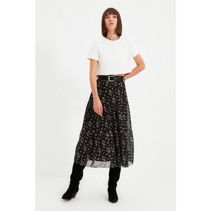 Trendyol Multicolored Belt Skirt vyobraziť