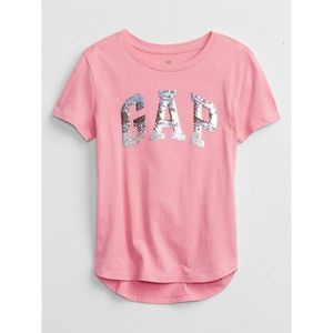 GAP Girls' Monochrome T-Shirt vyobraziť