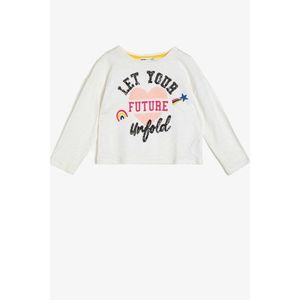 Koton Ecru Kids T-Shirt vyobraziť