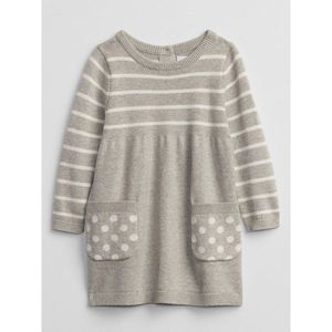 GAP Children's Long Sleeve Sweater Dress vyobraziť