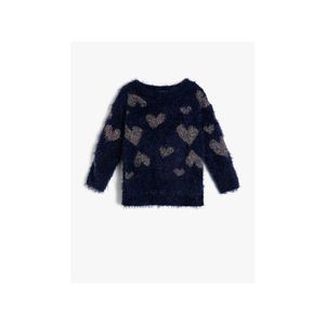 Koton Navy Blue Girls' Sweater vyobraziť