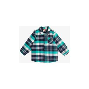 Koton Green Baby Checkered Shirt vyobraziť