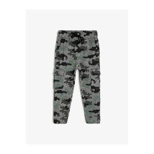 Koton Boy Gray Camouflage Sweatpants vyobraziť