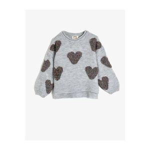 Koton Gray Girls' Sweater vyobraziť