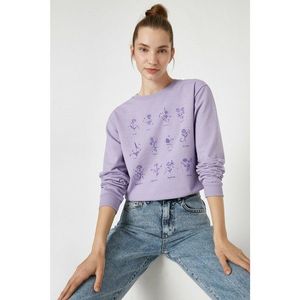Koton Women's Lilac Sweatshirt vyobraziť