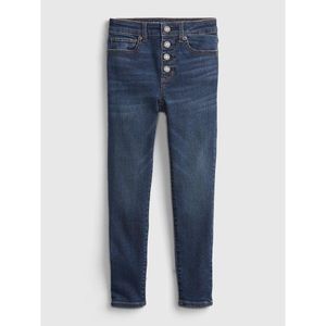 GAP Kids High-Rise Distressed Ankle Jeggings with Washwell vyobraziť