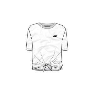 Vans T-shirt Wm Junior V Knot Tee White vyobraziť