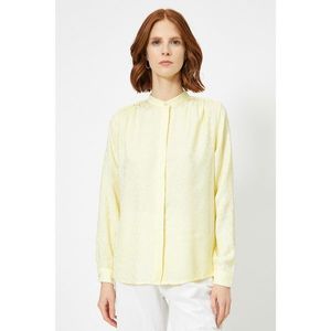 Koton Women Yellow Patterned Shirt vyobraziť
