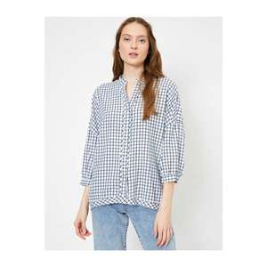 Koton Women's Checkered Shirt vyobraziť