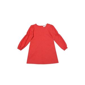Trendyol Red Belted Girl Knitted Dress vyobraziť