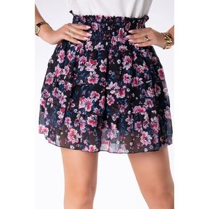 chiffon mini skirt with frills vyobraziť