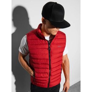 Ombre Clothing Men's quilted vest V38 vyobraziť