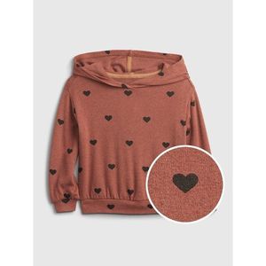 GAP Children's sweatshirt with hearts vyobraziť