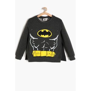 Koton Gray Boy Batman Printed Sweatshirt vyobraziť