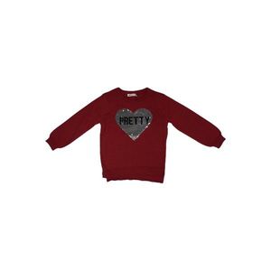Koton Girl Red Cotton Sweater vyobraziť