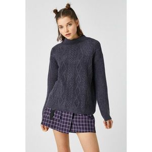 Koton Women's Navy Blue Sweater vyobraziť