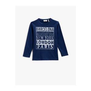Koton Kids Navy Blue T-Shirt vyobraziť