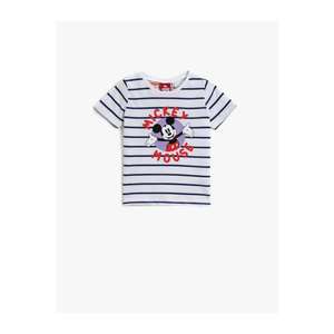 Koton Baby Boy Mickey Mouse T-Shirt Licensed Cotton vyobraziť