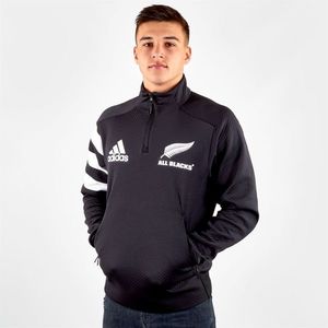 Adidas New Zealand All Blacks Half Zip Pullover Mens vyobraziť
