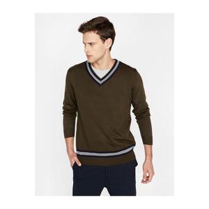 Koton Striped Knitwear Sweater vyobraziť