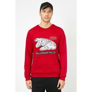 Koton Male Red Star Wars Licensed Printed Sweatshirt vyobraziť