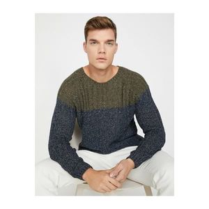 Koton Men's Knitted Knitwear Sweater vyobraziť