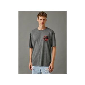 Koton Men's Anthracite T-Shirt vyobraziť