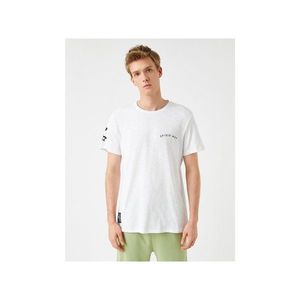 Koton Men's White T-Shirt vyobraziť