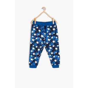 Koton Blue Baby Boy Patterned Sweatpants vyobraziť