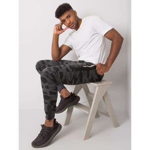 Men's gray and black sweatpants vyobraziť