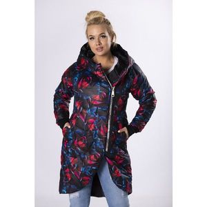 quilted jacket with a print vyobraziť