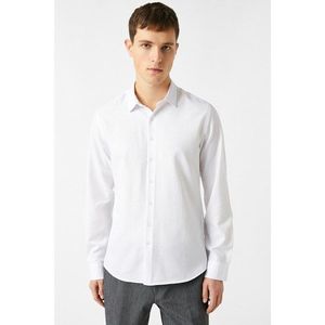 Koton Men's White Shirt vyobraziť