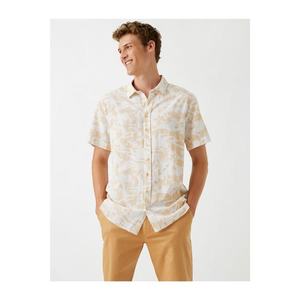 Koton Patterned Short Sleeve Shirt Cotton vyobraziť